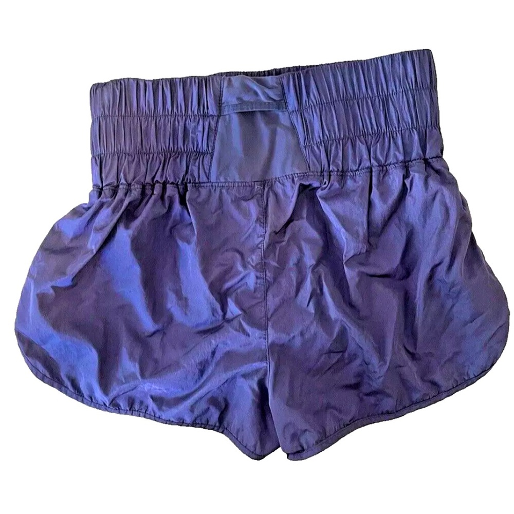Free People FP Movement The Way Home Shorts Blue Womens Medium Track